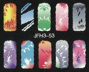 Szablony do paznokci, 10 kształtów JFH3