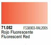 Farba Vallejo Model Air 71082 Fluorescent Red 17ml