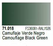Farba Vallejo Model Air 71018 Camouflage Black Green 17ml