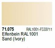 Farba Vallejo Model Air 71075 Sand (Ivory) 17ml