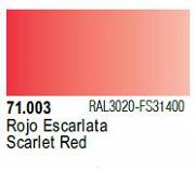 Farba Vallejo Model Air 71003 Scarlet Red 17ml