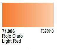 Farba Vallejo Model Air 71086 Light Red 17ml