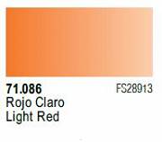 Farba Vallejo Model Air 71086 Light Red 17ml