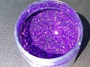 Brokat Metal Flake Opaque Purple 50g (L) 400µm